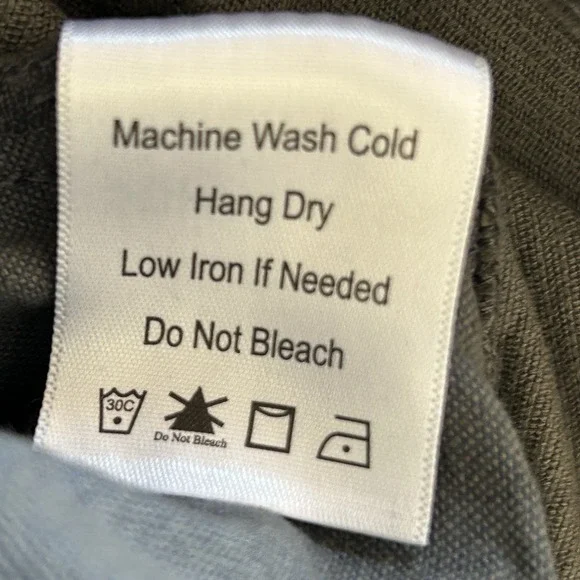 Sid Mashburn Corduroy Pants Mens 40X32 Button Fly Straight Leg Mid Rise Gray